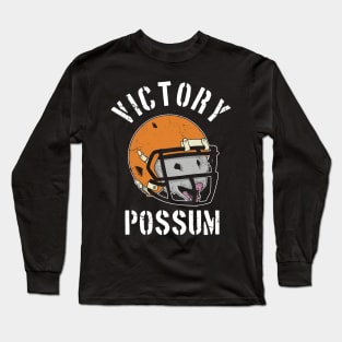 Victory Possum Funny Cleveland Football Long Sleeve T-Shirt